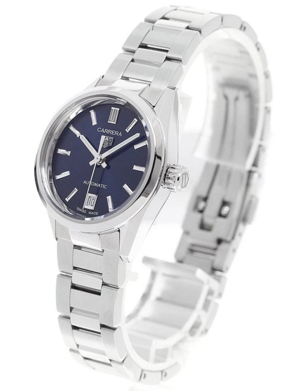 TAG HEUER Carrera Caliber 9 WBN2411.BA0621 Date Automatic Ladies Watch_958036
